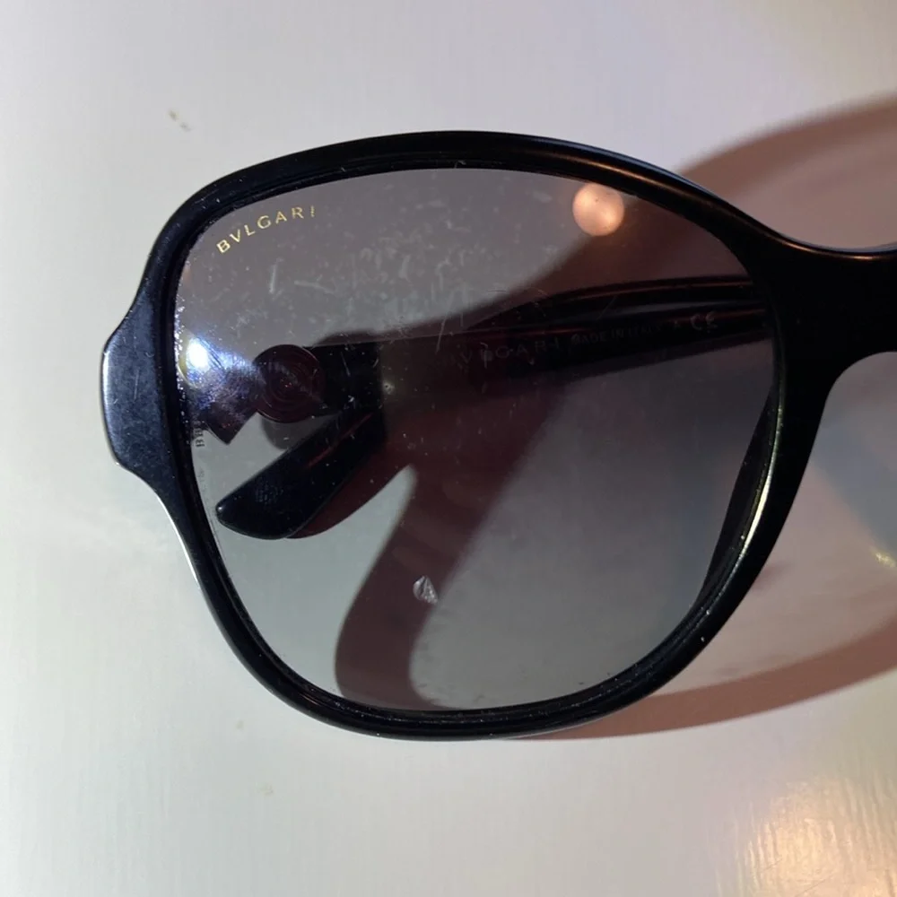 Bvlgari sunglasses with Swarovski crystals womens
